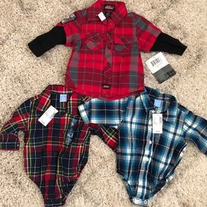 NWT 3-6 month boys tops. Children’s place/Dickies